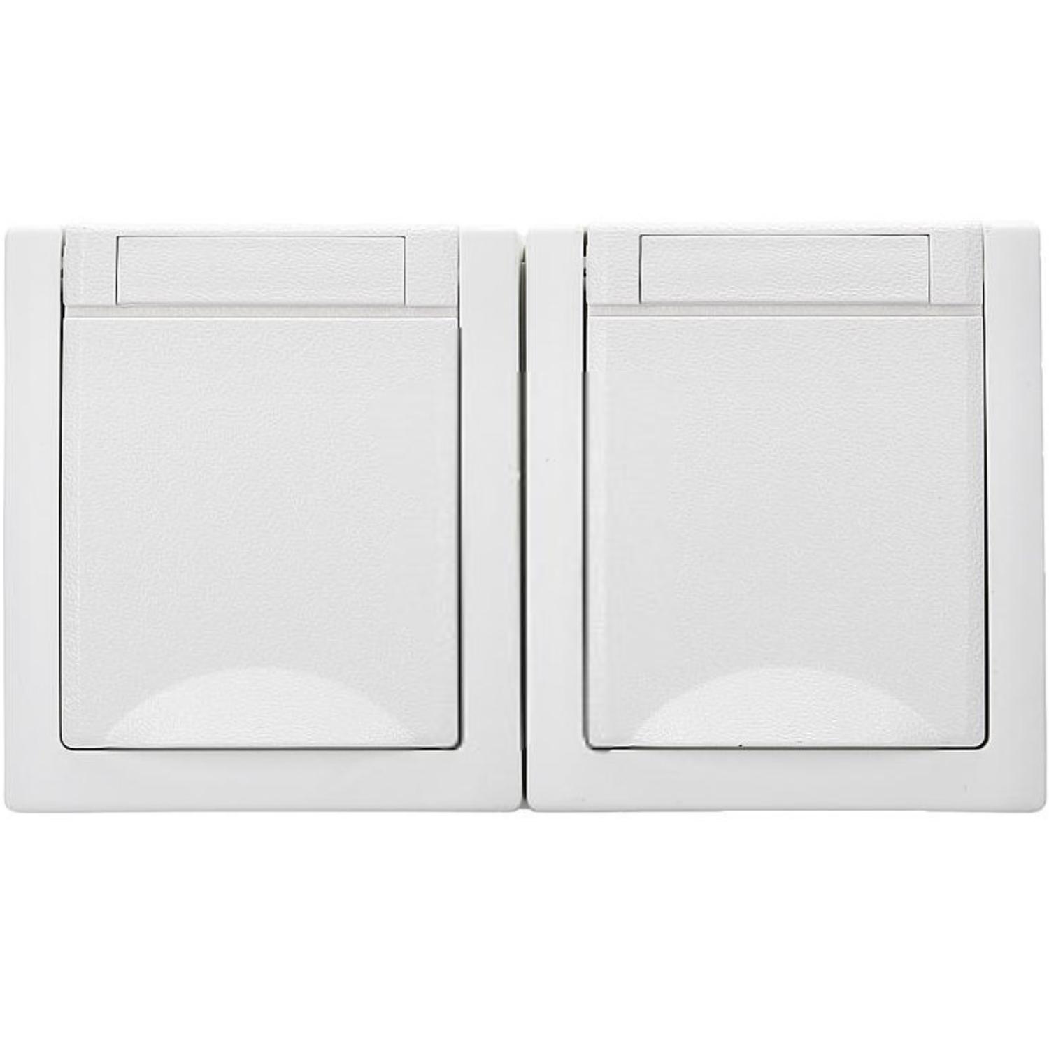 Buiten stopcontact - 2-voudig - EGB