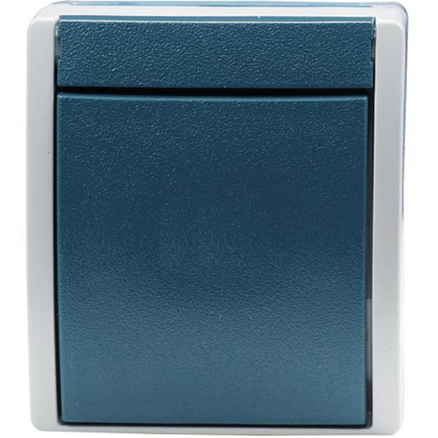 Schakelaar - Blauw - Busch-Jaeger