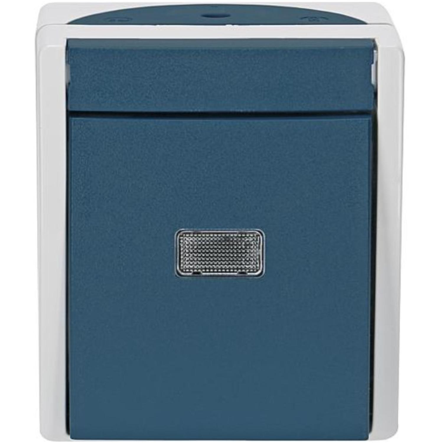 Schakelaar - Blauw - Busch-Jaeger