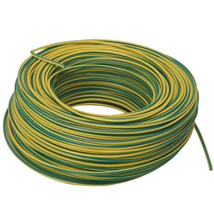 Fil VD - 1,5 mm² - Jaune/vert