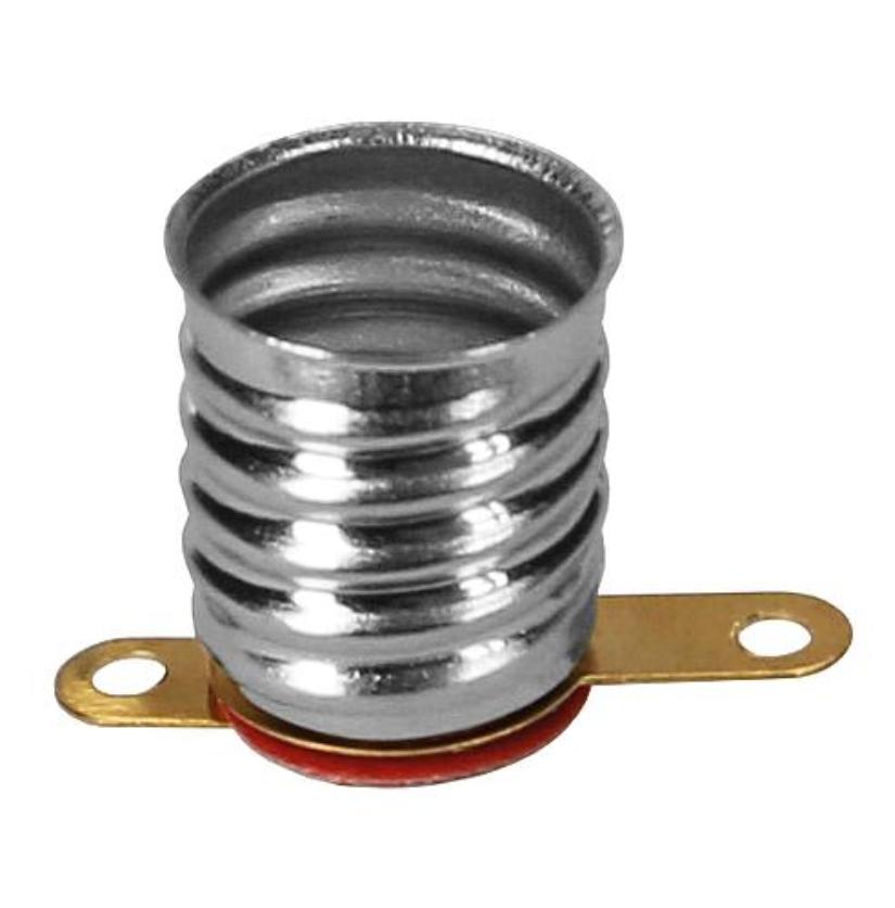 E10 schroeffitting E10 schroeffitting, Voor laagspanning, Metaal.