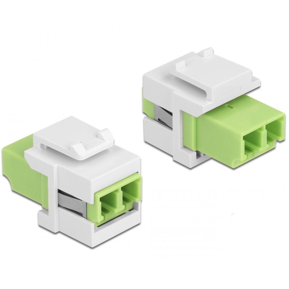 LC Duplex Multimode keystone