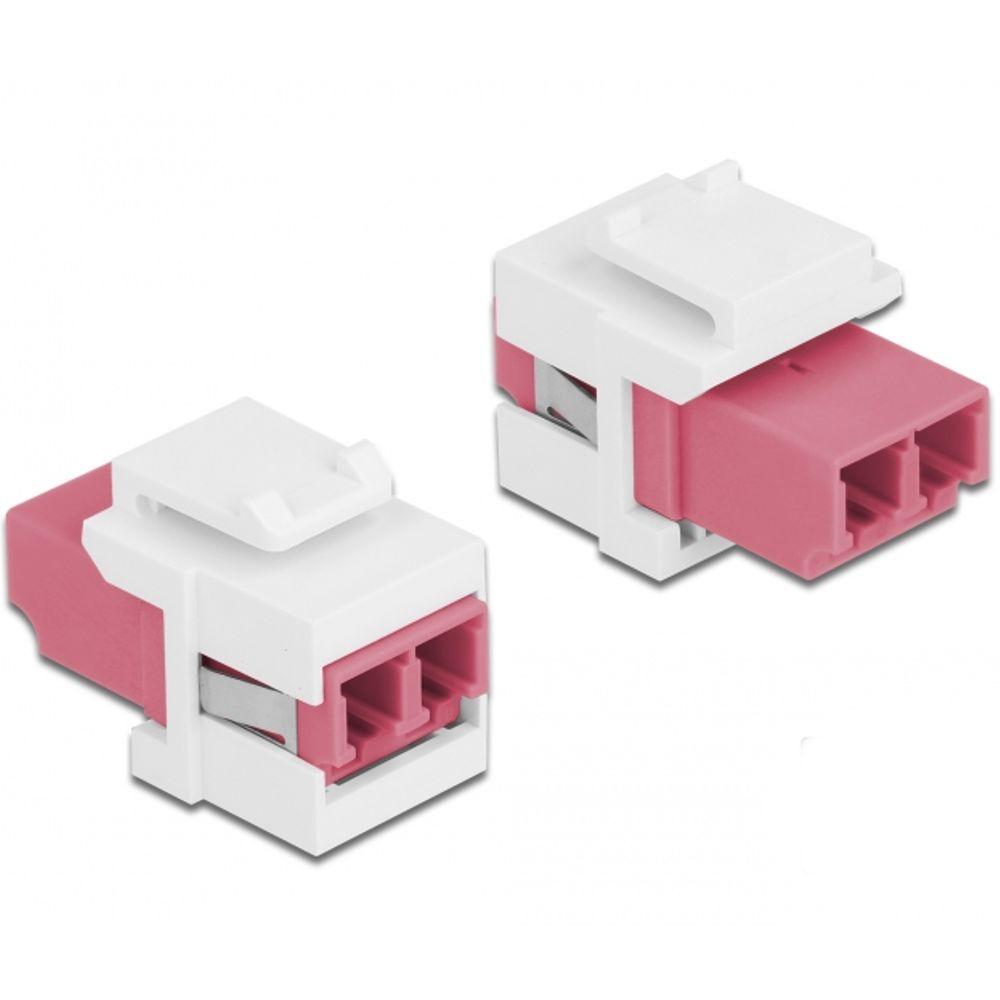 LC Duplex Multimode keystone - Delock