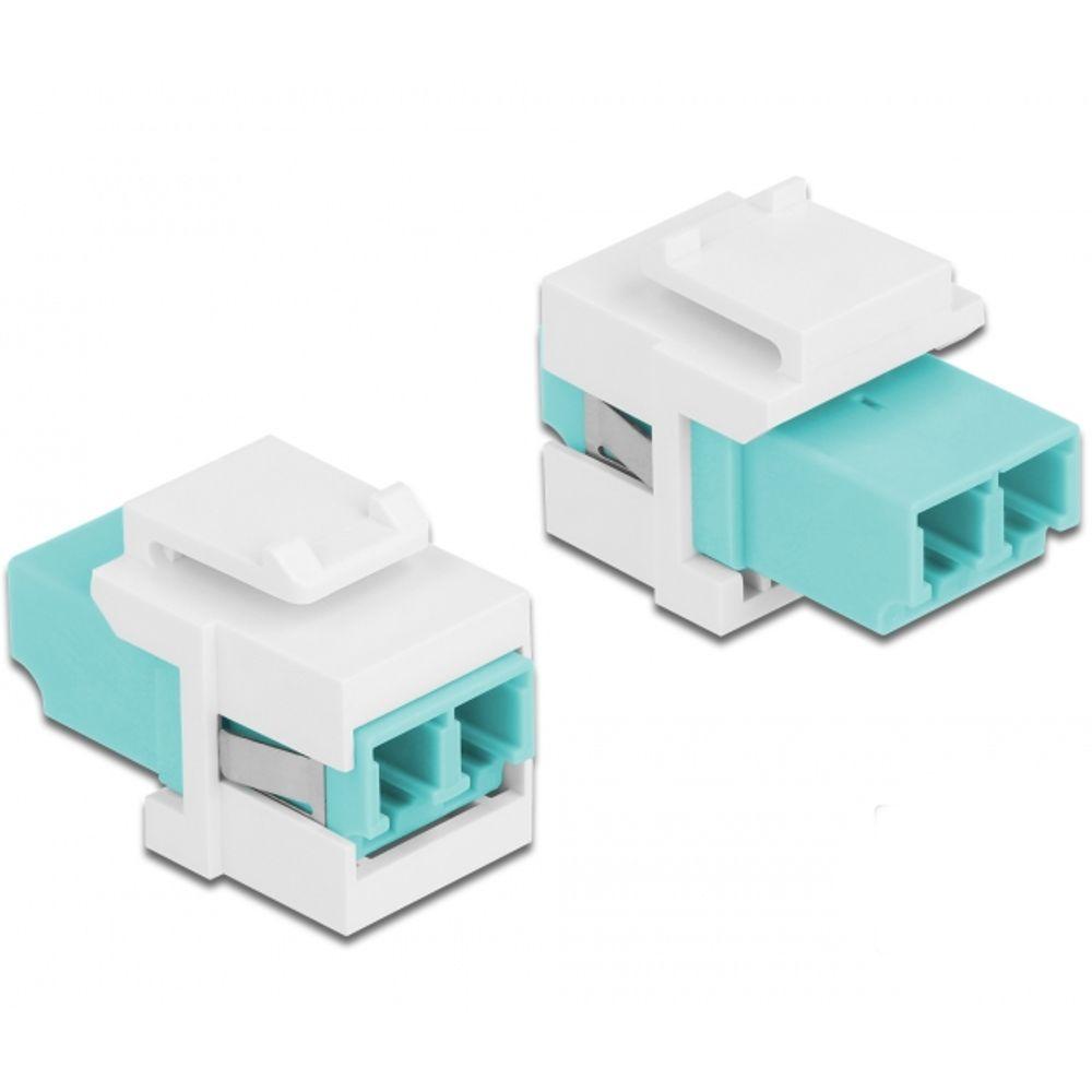 LC Duplex Multimode keystone - Delock