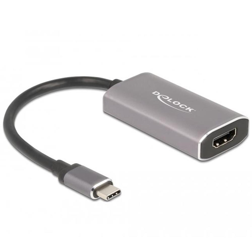 USB Type-C™ Adapter zu HDMI (DP Alt Mode) 8K mit HDR Funktion - Delock