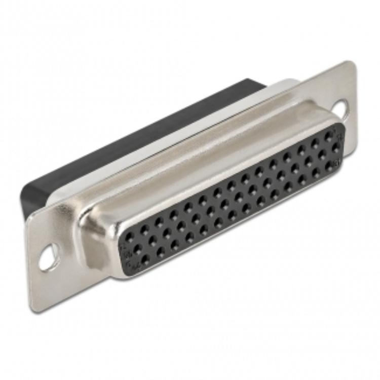 Delock D-Sub HD 44-broches Gaine thermorétractable, Métal, 2 pièces - Delock