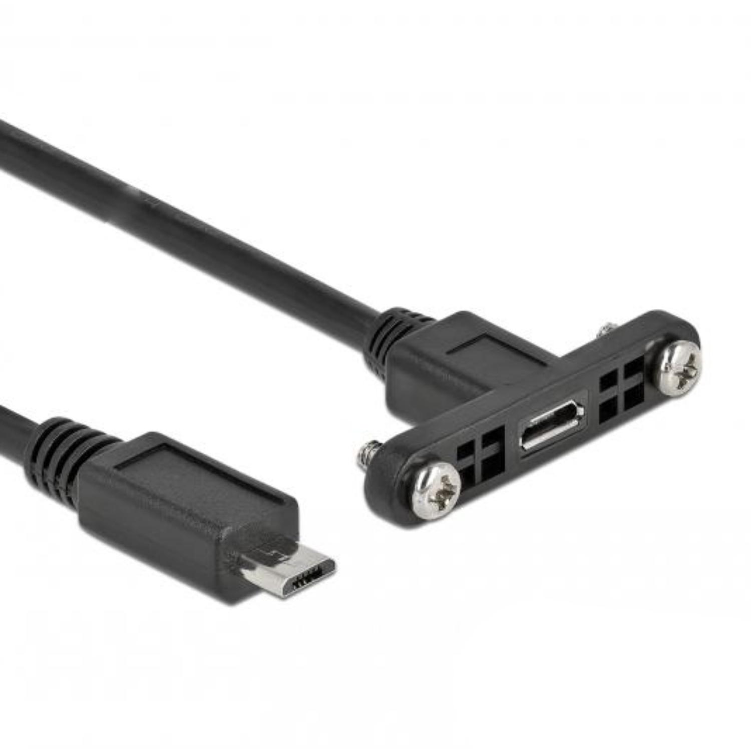 Delock Kabel USB 2.0 Micro-B connector voor installatie > USB 2.0 Micro- - Delock