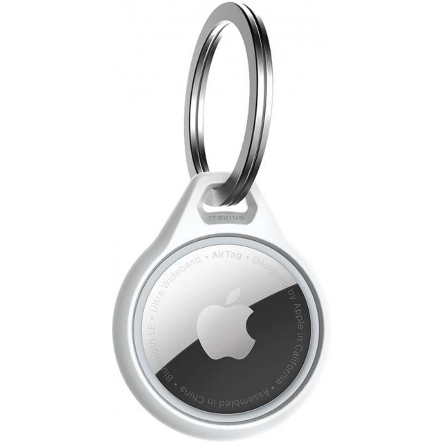 Apple AirTag sleutelhanger - wit - Itskins