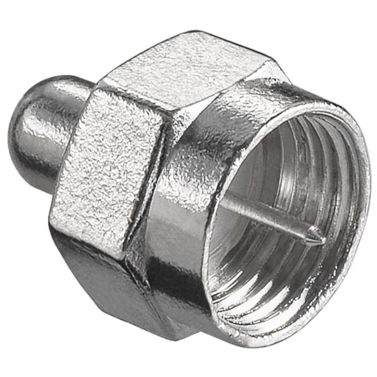 F-connector afsluitweerstand - Goobay