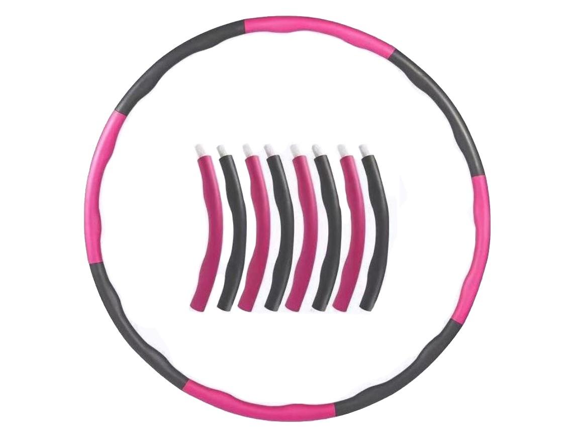 Foam Hula Hoop 95cm (Roos-Grijs) 8 stuks - Kein Hersteller