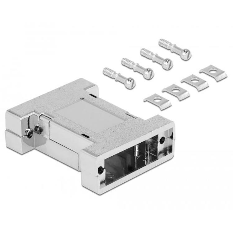 Delock Boîtier pour 2 x D-Sub 15 broches - Delock