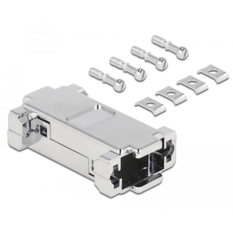 Delock behuizing voor 2 x D-Sub 9 Pin - Delock
