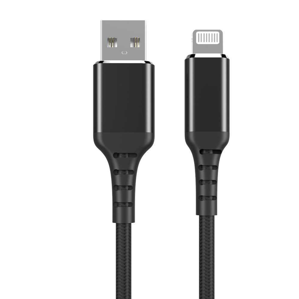USB A naar Lightning - 3 meter - Zwart - Allteq