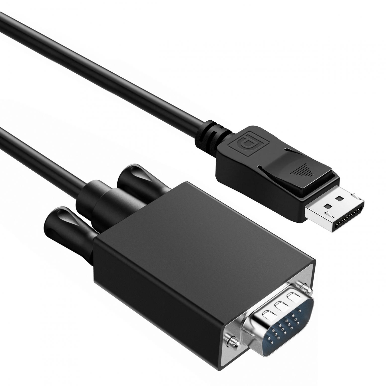 Câble DisplayPort vers VGA - Allteq