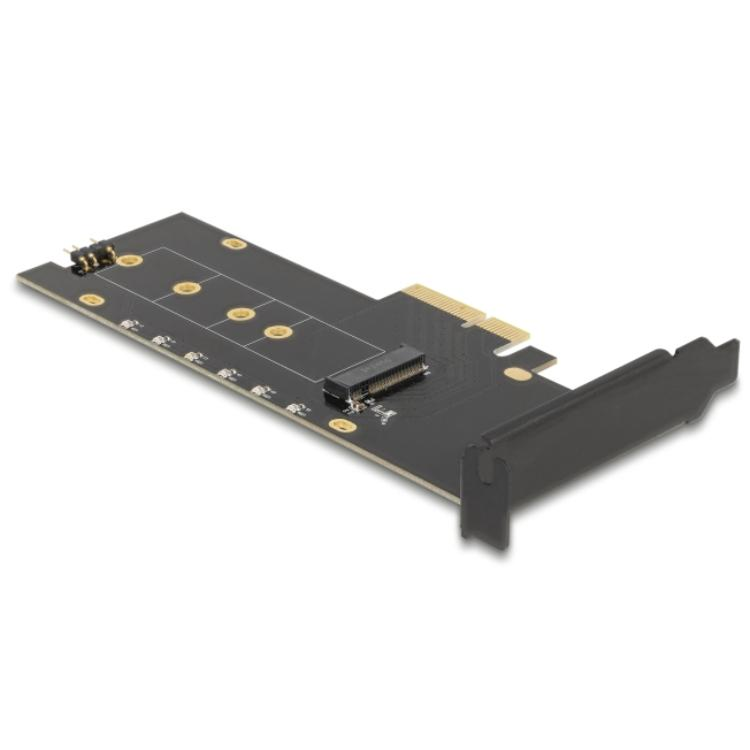 Delock PCI Express x4 kaart naar 1 x interne NVMe M.2 Key M met koellichaam