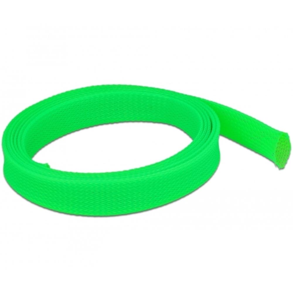 Delock Manchon tressé extensible 2 m x 25 mm Vert - Delock