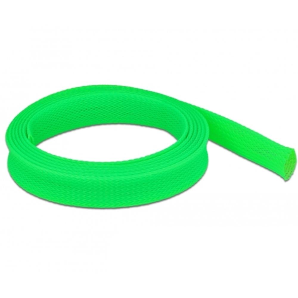 Delock Manchon tressé extensible 2 m x 19 mm Vert - Delock