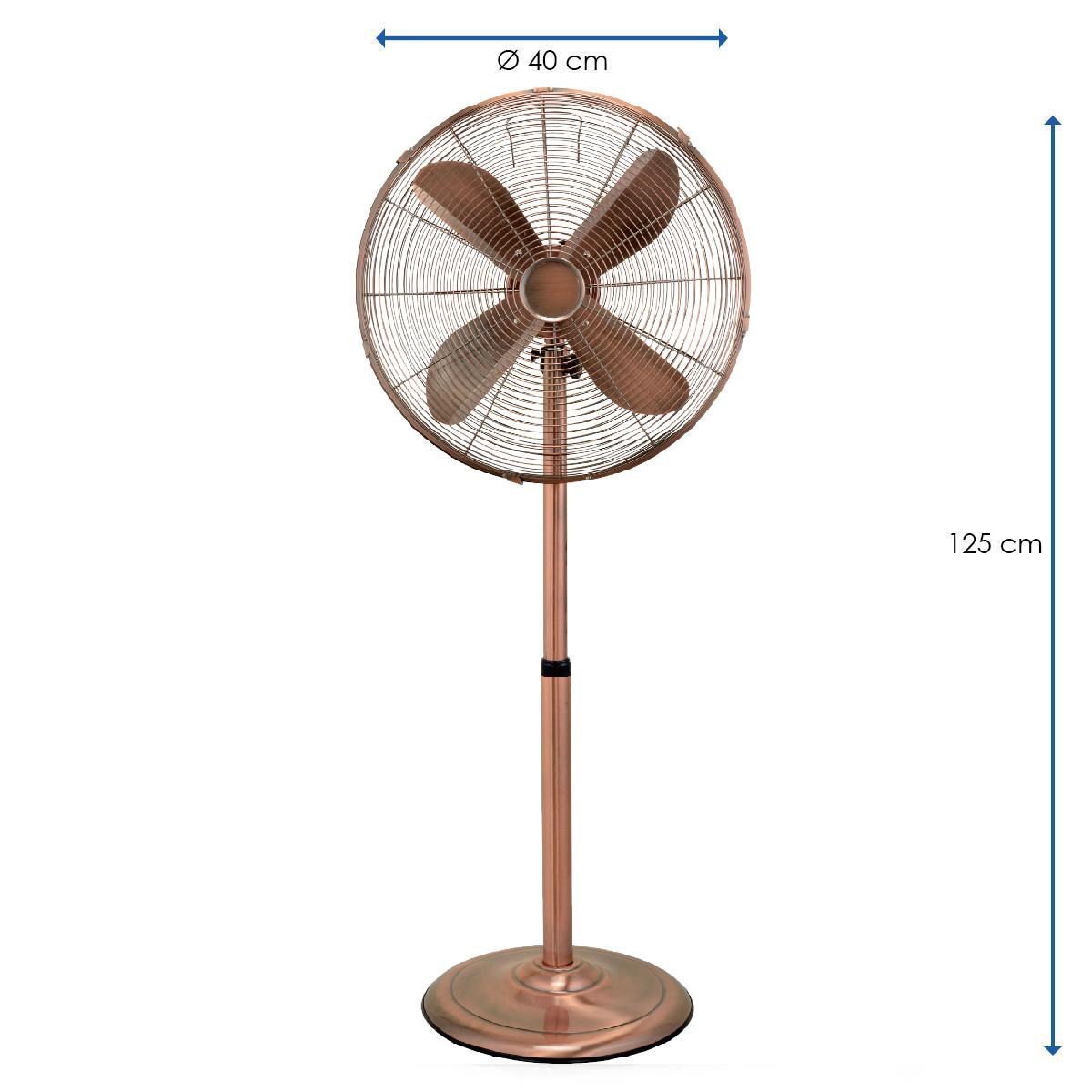 Ventilateur de bureau à 3 vitesses Diamètre 40cm - Puissance 50 Watts