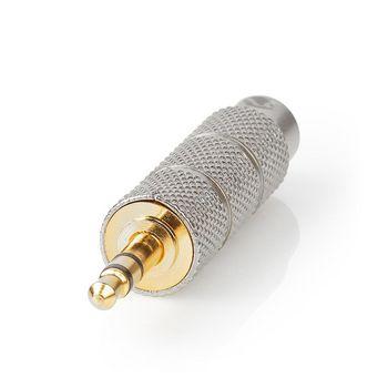 Stereo-Audioadapter 3,5 mm Stekker 6,35 mm Jack Verguld Recht - Nedis