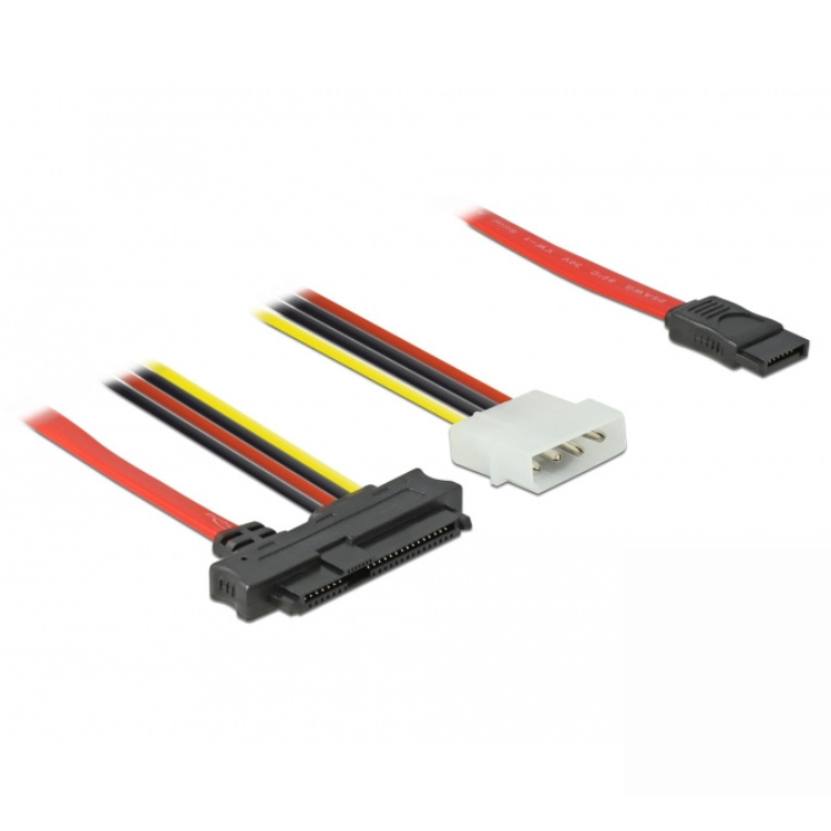 SAS kabel SATA naar SFF-8482 met voedingsaansluiting
