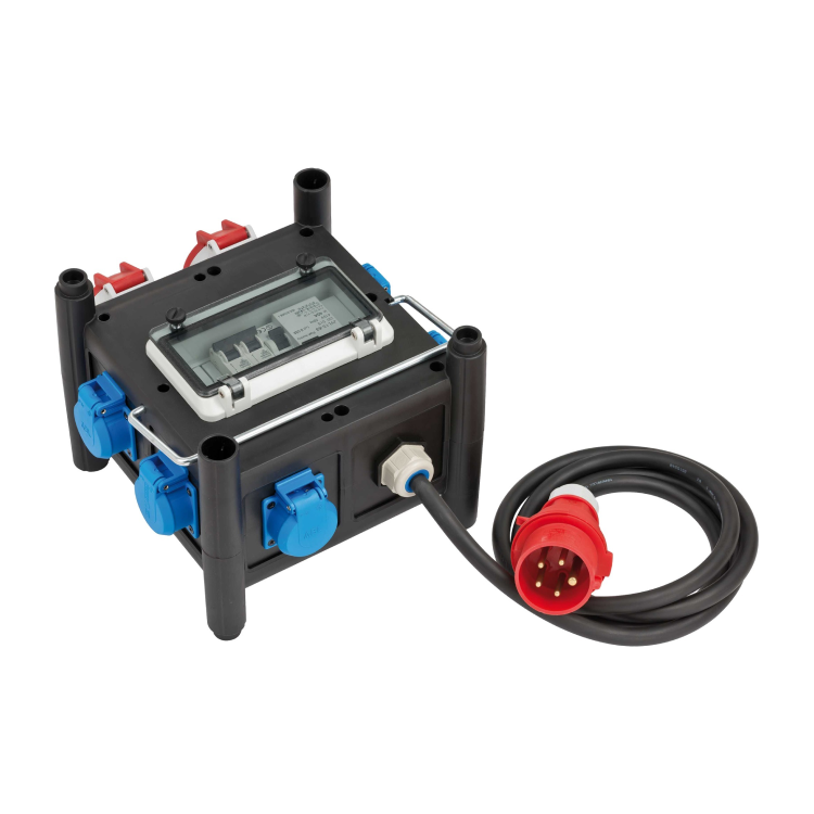 Distributeur d'énergie compact en caoutchouc BSV 3 FI/16 2 IP4 - Brennenstuhl