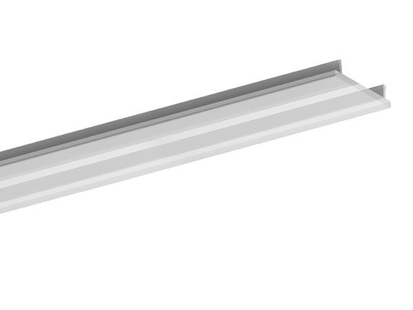 Diffuseur PMMA pour profilés ronds 'ALU-EXPOXY' - 2 m - Transparent - LEDsON