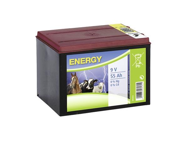 Batterie sèche spéciale 55 Ah, 9V - Corral