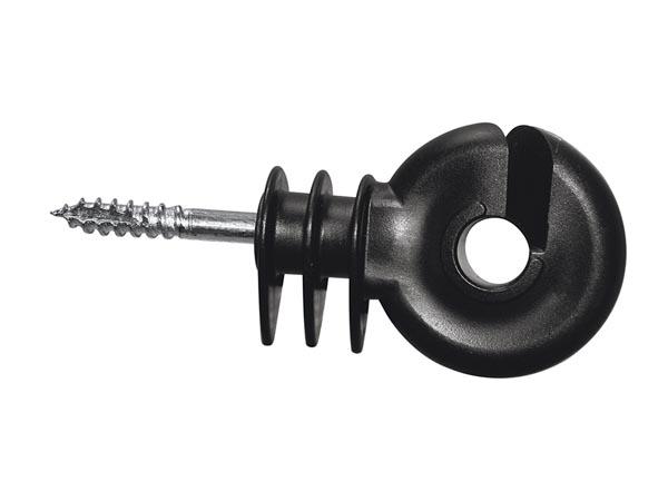 Ringisolator compact, zwart EDX-Schroef (25 stuks) - Corral