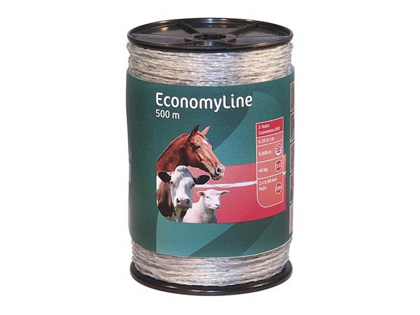 EconomyLine mono fil 500 m, transparent, 2 x 0,5 mm - Corral