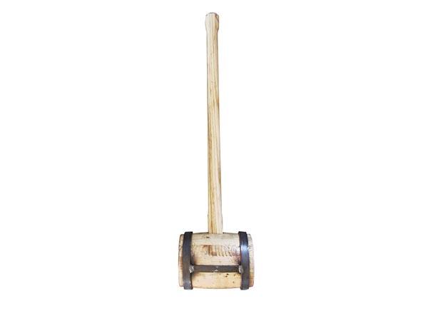 Marteau en bois 6 kg avec plaque en fer soudée - Corral