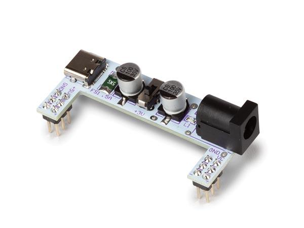 BREADBOARD-VOEDING 3,3 V/5 V - Whadda