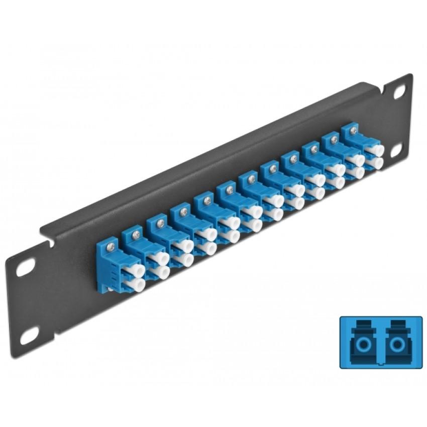 Optic Patch Panel. Датчики на стойку. Порт LC.