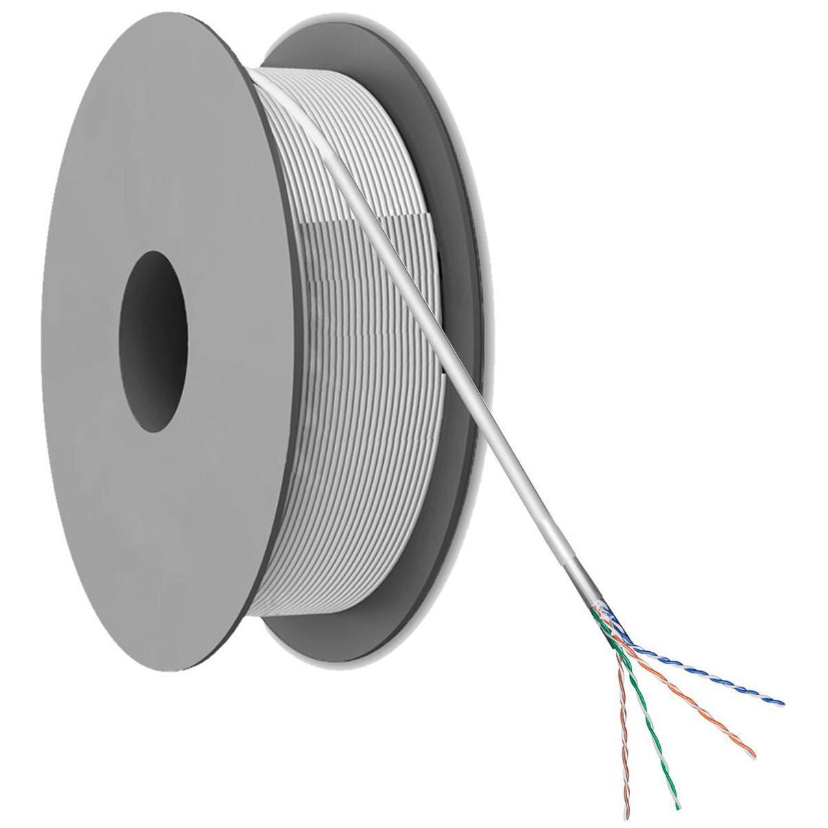 F/UTP netwerkkabel Cat 6 per rol - Allteq