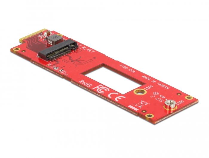 Convertisseur Delock EDSFF E1.S vers emplacement M.2 clé M NVMe - Delock