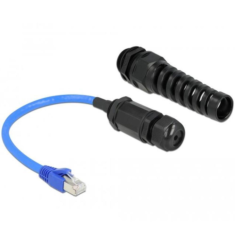 RJ45 naar RJ45 Jack stekker - Delock