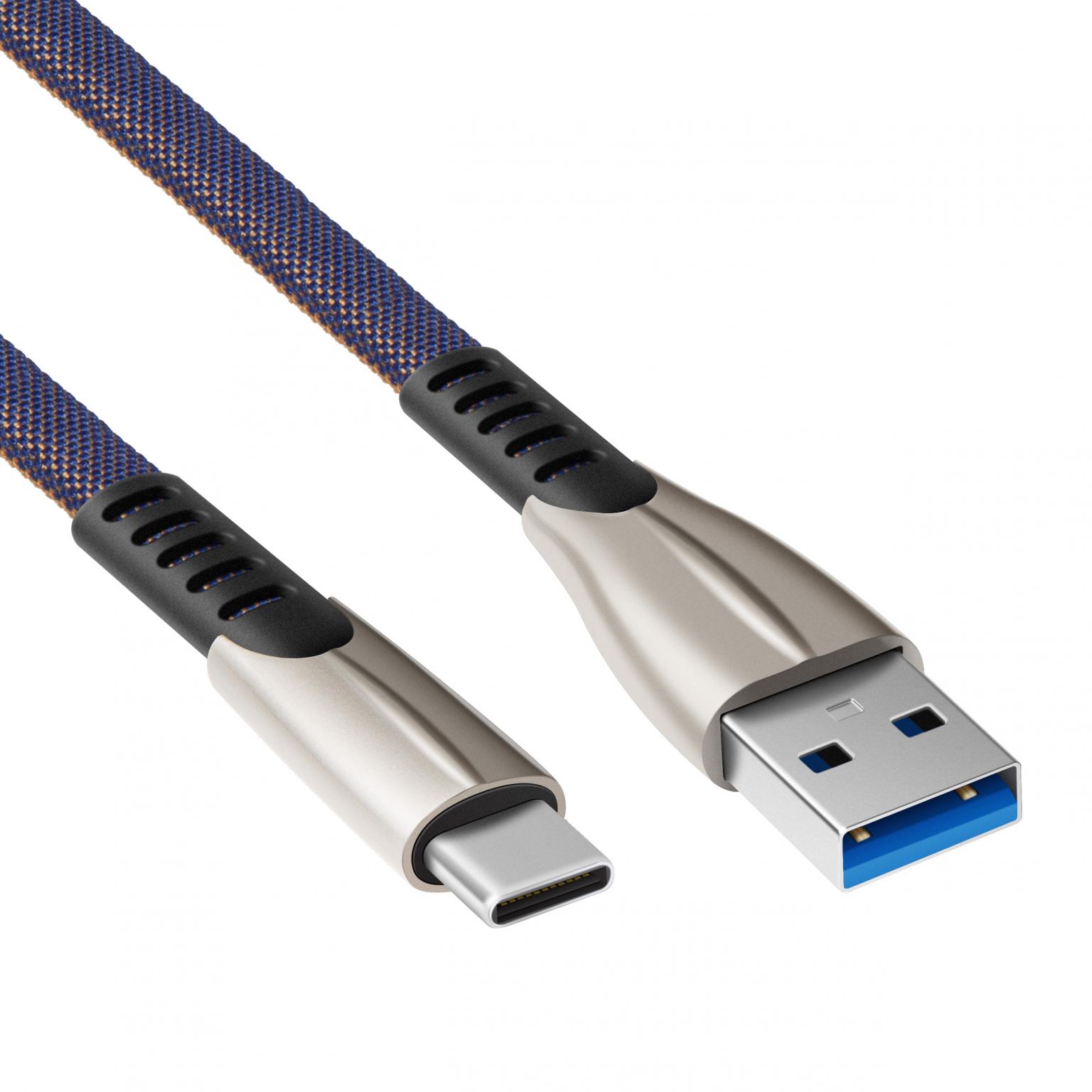 Cordon USB A Femelle vers Micro USB B Male OTG 0.20m