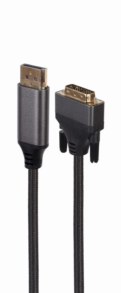 DisplayPort naar DVI-kabel, 'Premium Series', 1,8 m - Cablexpert