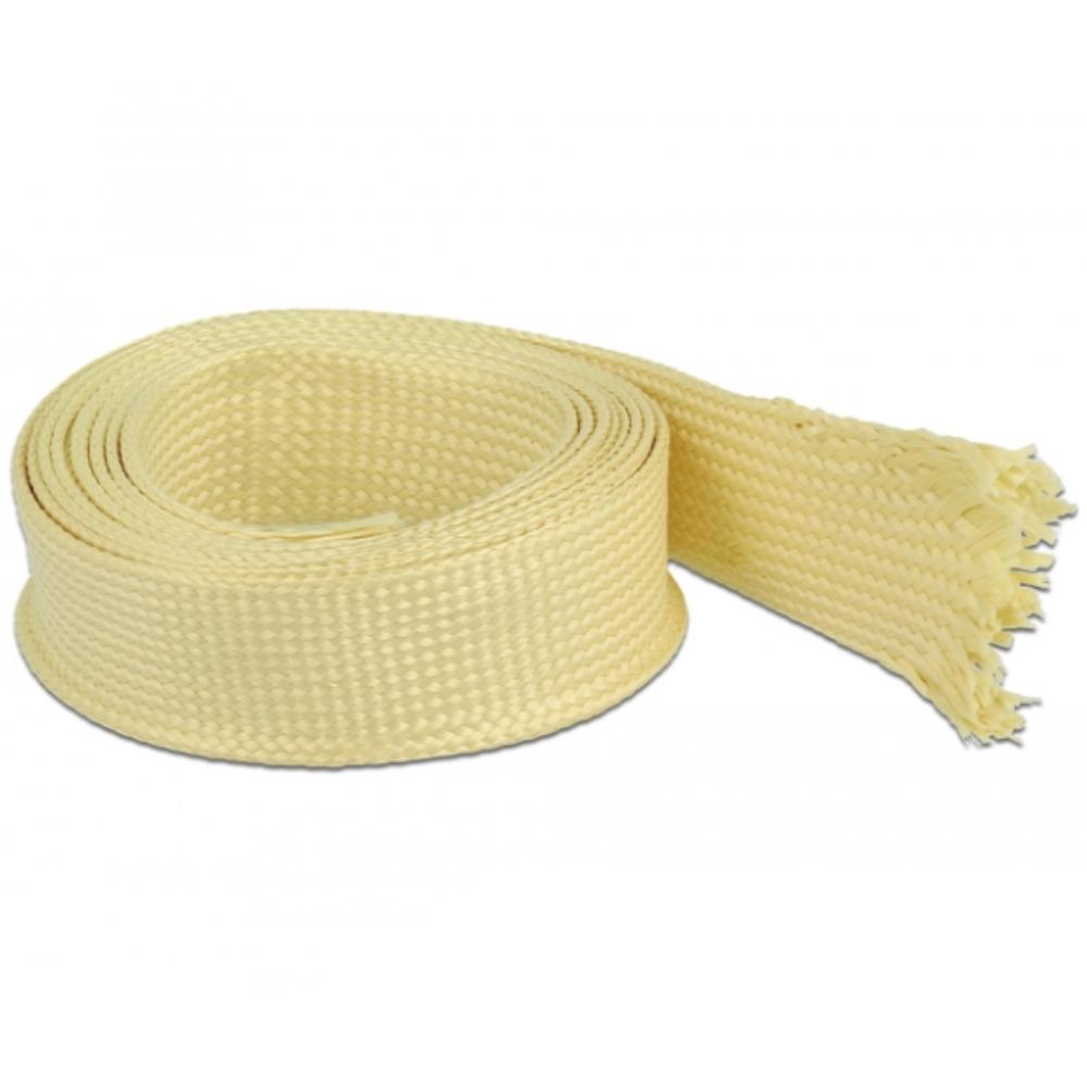 Delock Geflechtschlauch aus Aramid Fasern 2 m x 25 mm - Delock