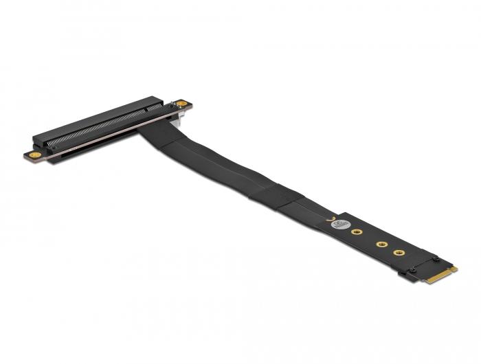 Delock M.2 Key M naar PCIe x16 NVMe adapter, 20 cm kabel - Delock