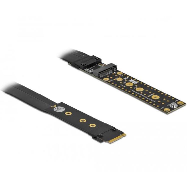 Carte d'extension Delock M.2 Key M Extension NVMe avec câble de 20 cm - Delock