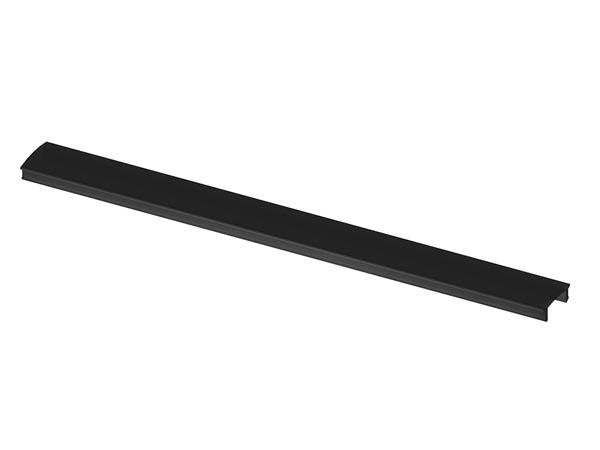 VERSTERKTE DIFFUSER VOOR SL15FL - RECHT DESIGN - MAT ZWART - LEDsON