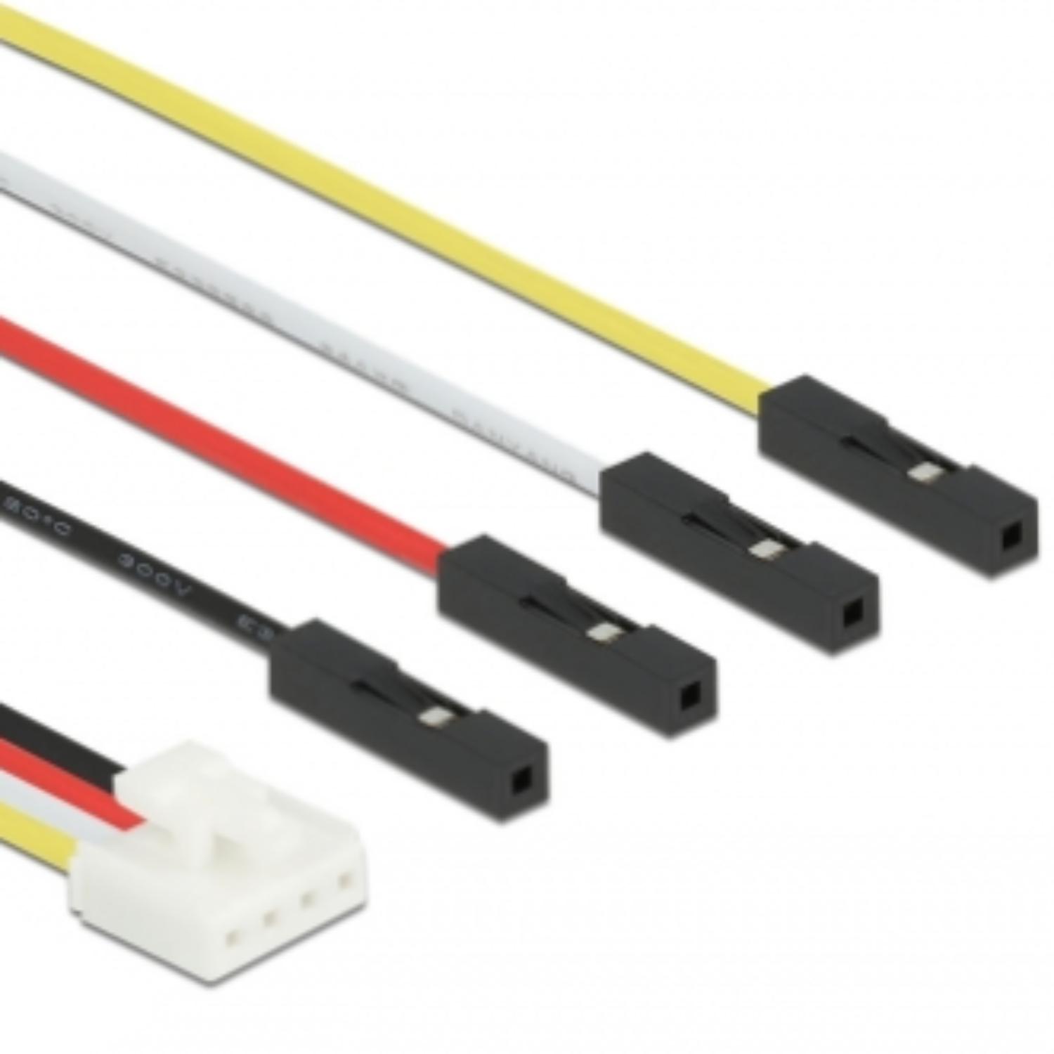 Delock Conversion IOT Grove Kabel 4-polige Stekker naar 4 x Jumperbus 20 cm - Delock