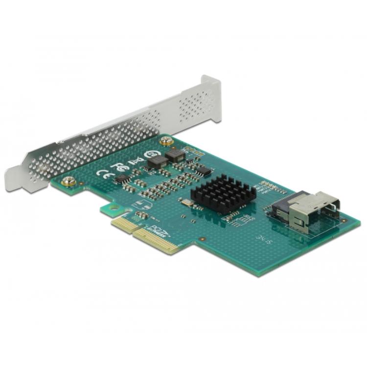 Delock PCI Express-kaart voor 4 x SATA 6 Gb/s RAID en HyperDuo - Low Profile - Delock