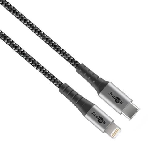 USB C naar lightning kabel - Goobay