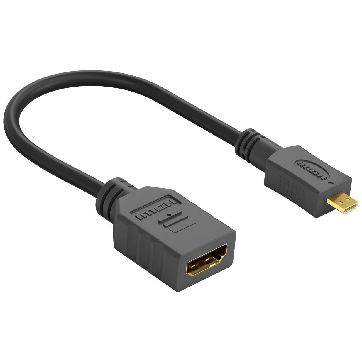 Adaptateur mini/micro HDMI mâle vers HDMI femelle - Technologie Services