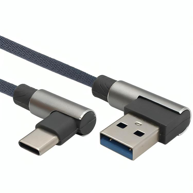 USB A naar USB C - 1 meter - Grijs - Allteq