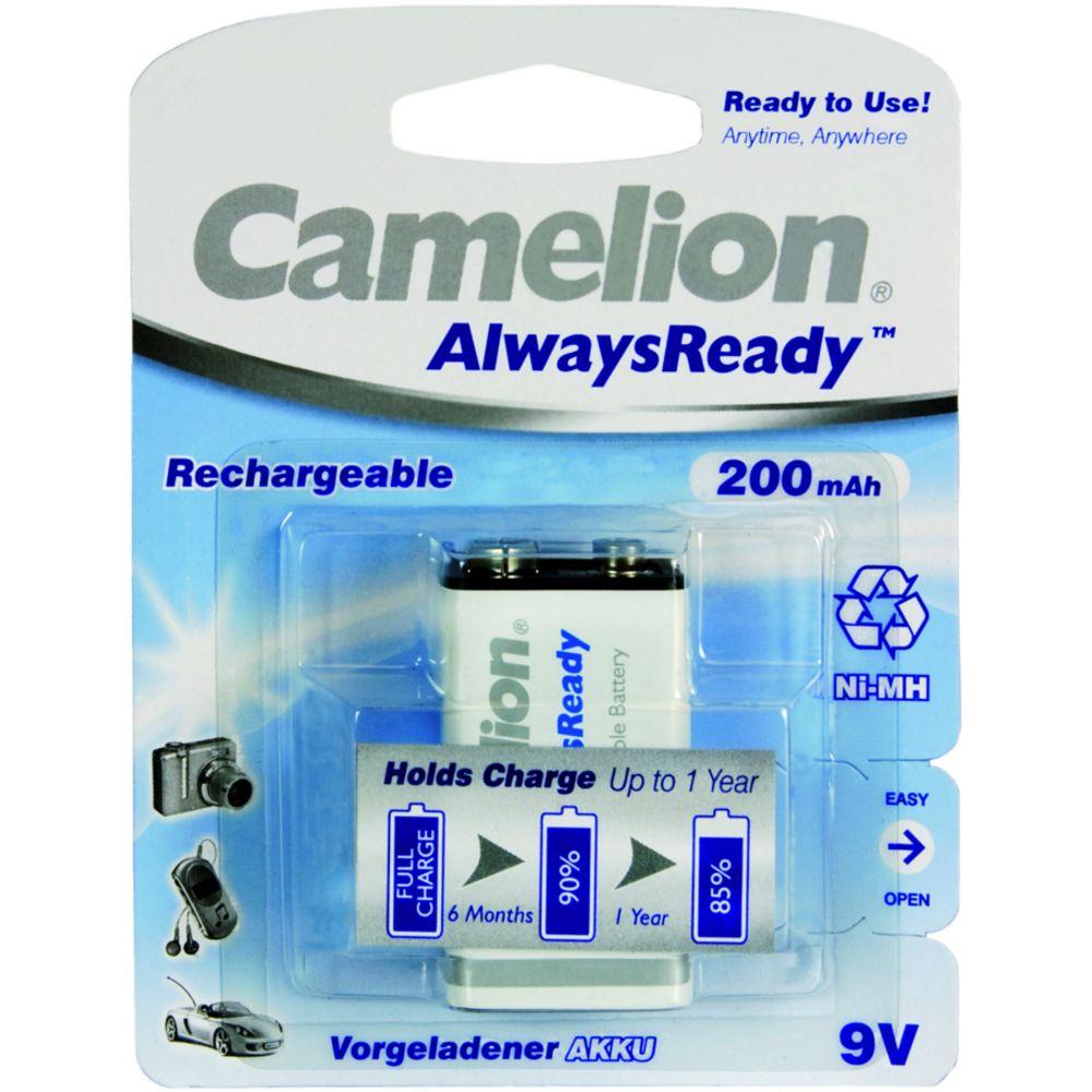 Camelion rechargeable Always Ready NimH 9v/HR22 200mAh blist - Camelion