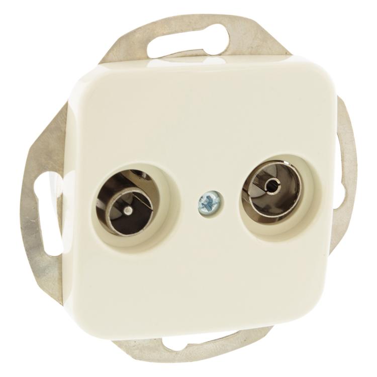 Inbouw contactdoos - Radio/TV - SHI