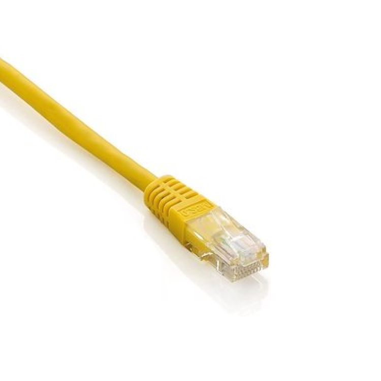 Equip Patchkabel Cat6 U/UTP 2xRJ45 2.00m gelb Polybeutel