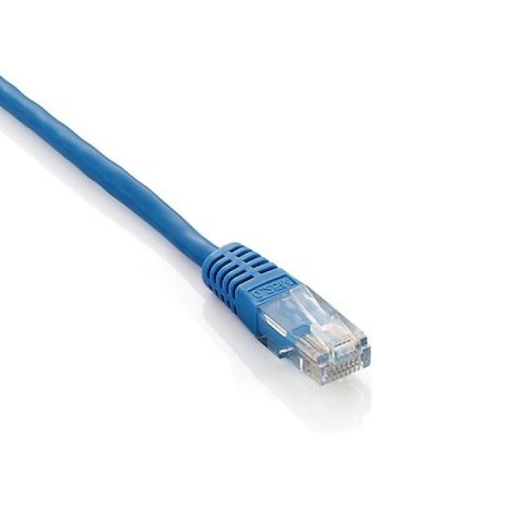 Equip Patchkabel Cat6 U/UTP 2xRJ45 2.00m blau Polybeutel